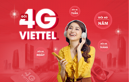 Cách đăng ký 4g viettel - Hướng dẫn đăng ký gói cước data viettel giá rẻ